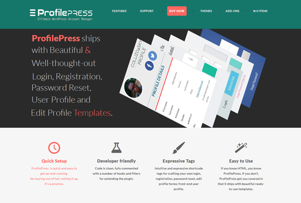 ProfilePress: плагін для створення логін-форм, реєстрації та сторінок профілів у WordPress