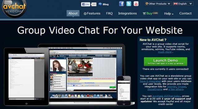 Wordpress video chat