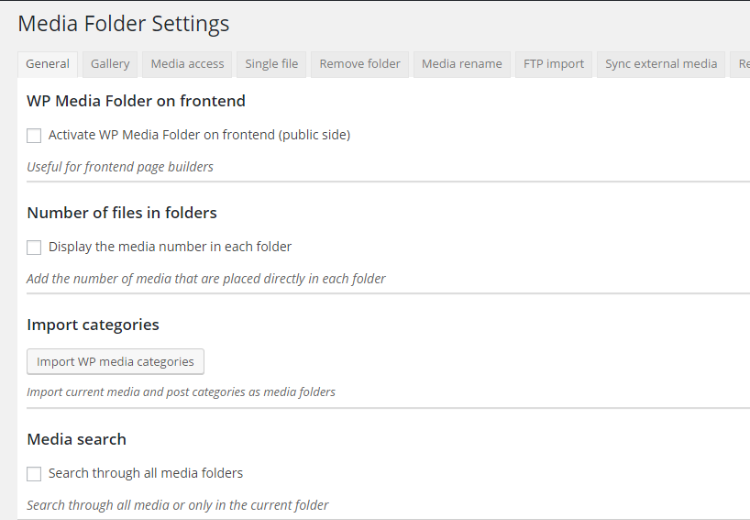 Public frontend. Public frontend