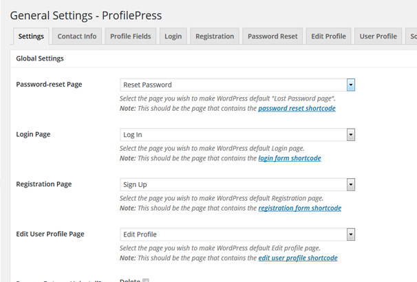 ProfilePress: плагин для создания логин-форм, регистрации и страниц профилей в WordPress