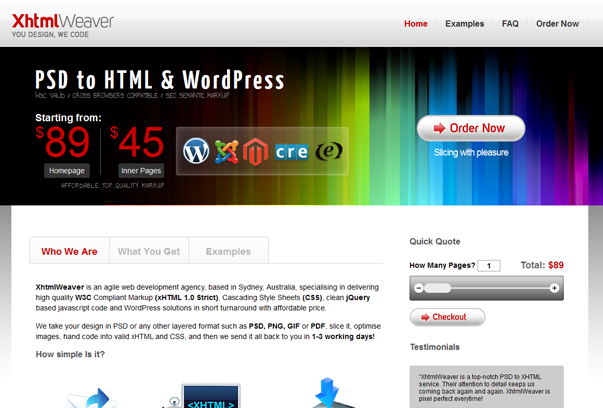 Как перенести макет сайта PSD в WordPress: 11 сервисов