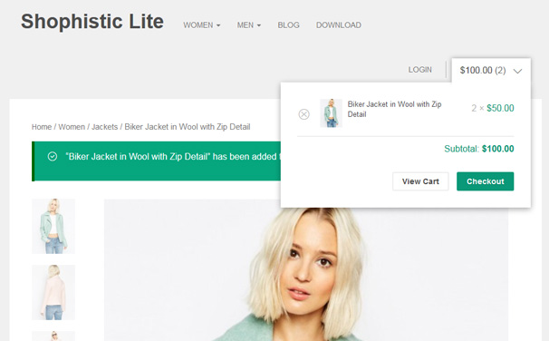 Shophistic — бесплатная тема WordPress с Grid-разметкой для магазина на WooCommerce