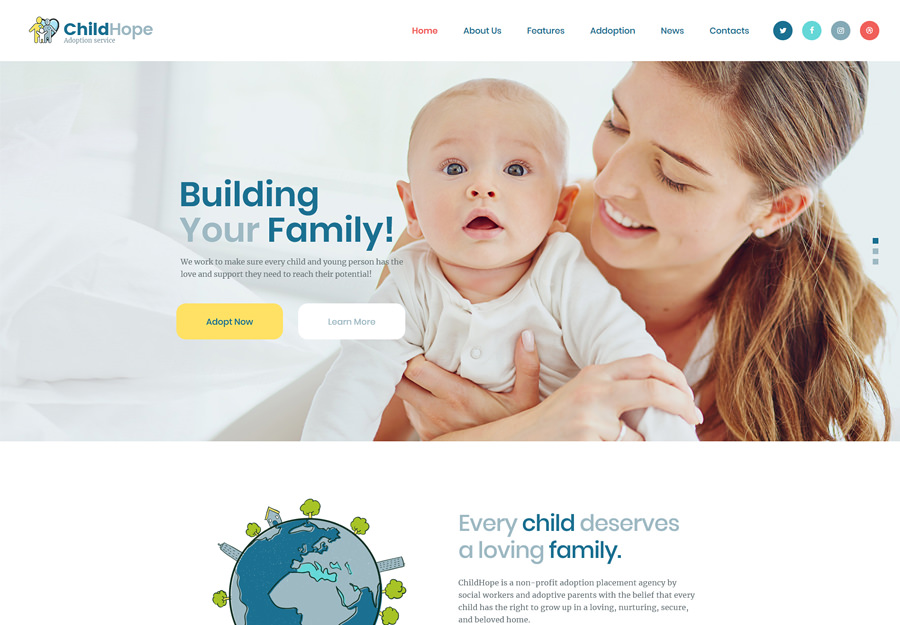 The Children's Clinic WordPress Theme