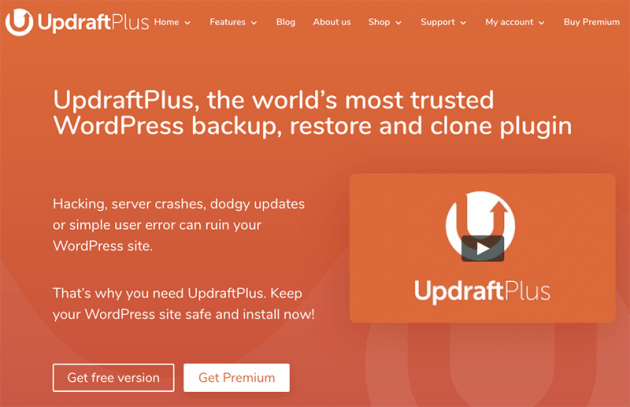 UpdraftPlus є одним із найнадійніших рішень для резервного копіювання