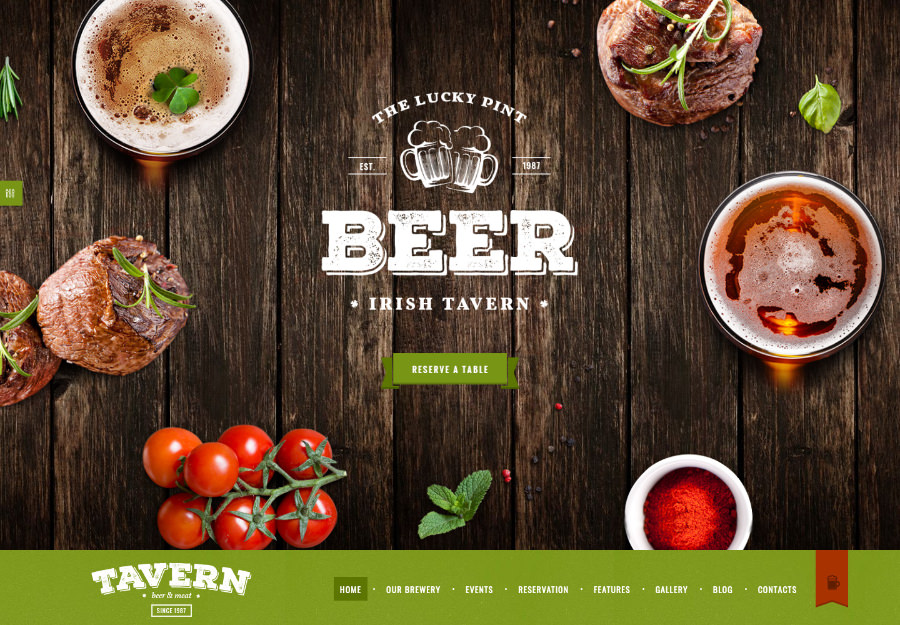 Tavern | Pub & Brewery WordPress Theme