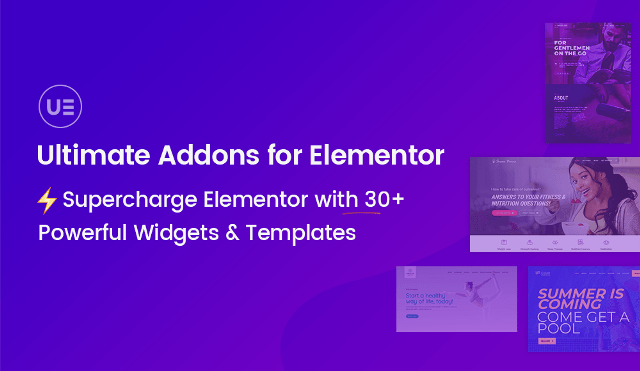 Ultimate Addons для Elementor – лучший конструктор страниц WordPress