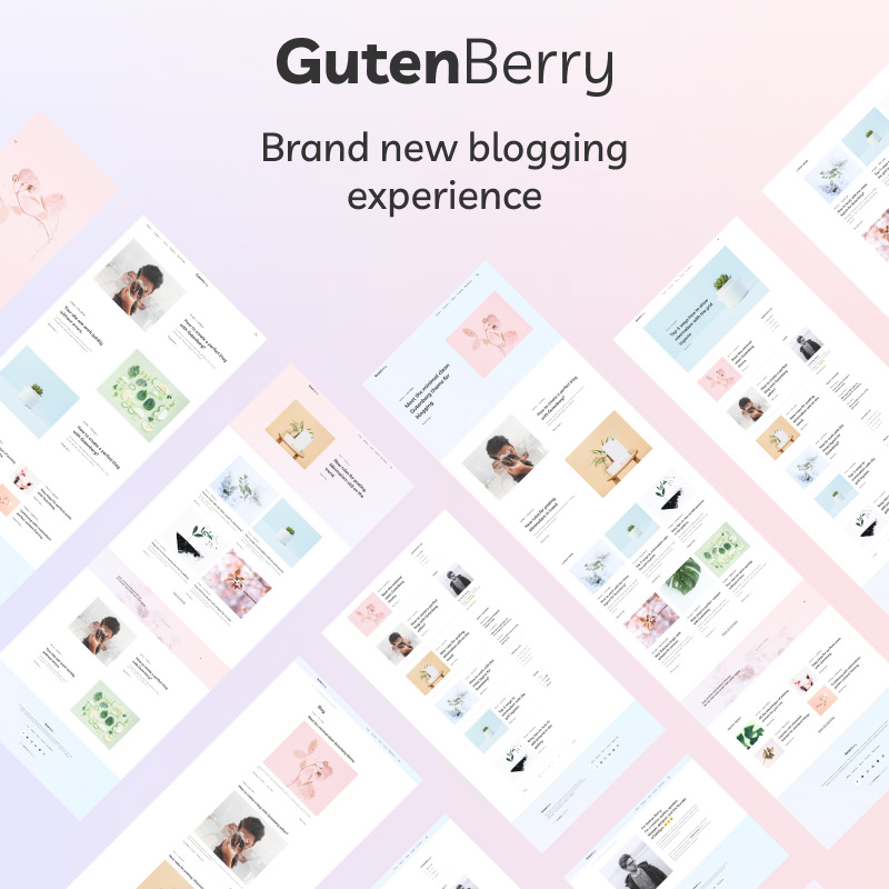 Gutenberry - Gutenberg заснований Clean Blog
