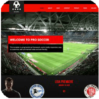 8 шаблонов WordPress для сайта о футболе