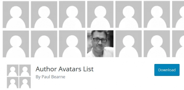 Плагін Author Avatars List