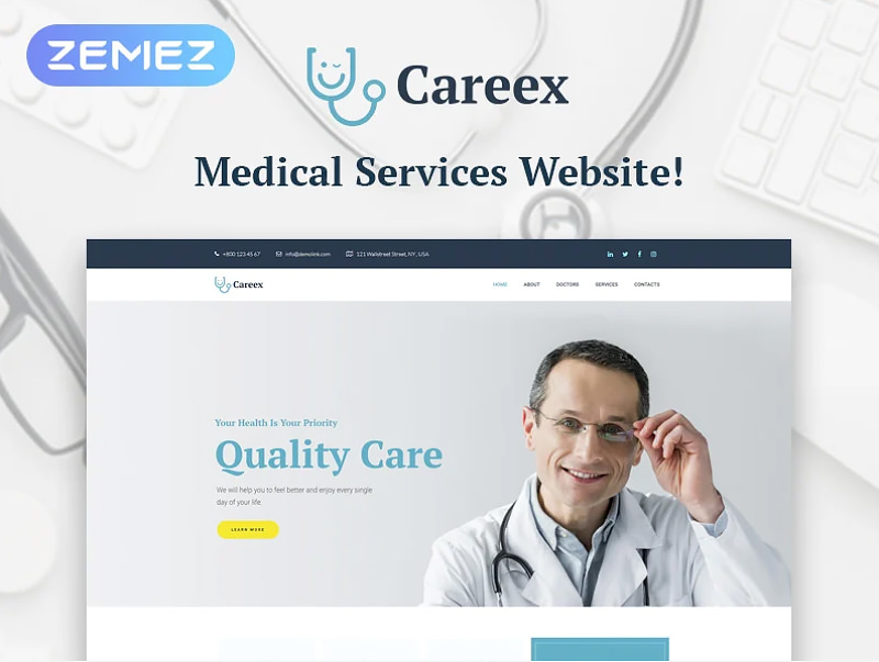 Careex - Family Doctor Elementor