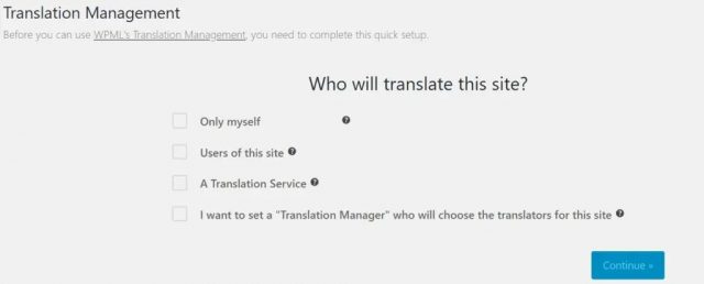 Загальні зауваження щодо перекладу вашого сайту