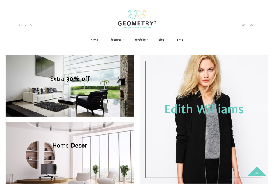Геометрія | Тема дизайну інтер'єру та меблів WordPress