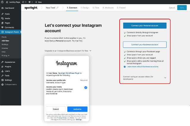 Як перетворити стрічку Instagram на цільову сторінку