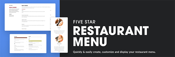 5 безкоштовних плагінів меню ресторану WordPress для онлайн-замовлення під час COVID-19