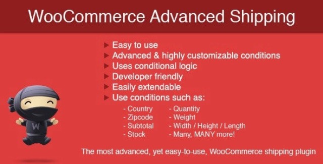 Плагін WooCommerce Advanced Shipping