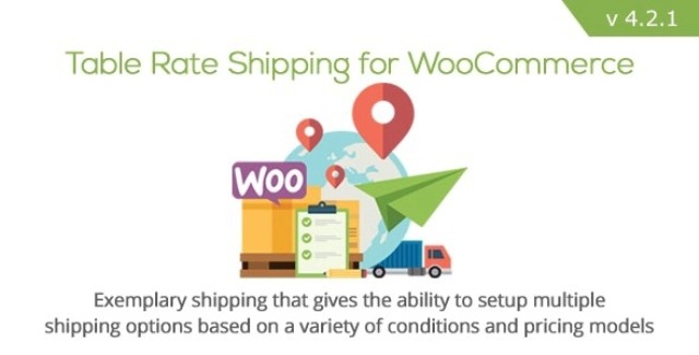 Плагин Table Rate Shipping for WooCommerce