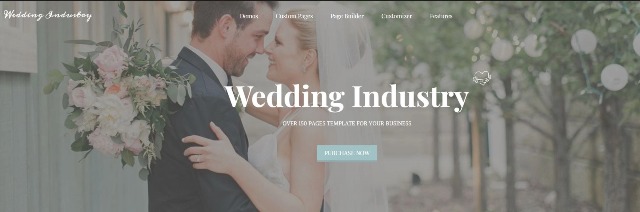 Wedding Industry – елегантна тема