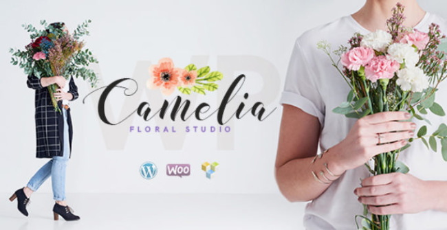 Camelia | A Floral Studio Florist WordPress Theme