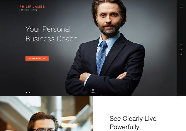 PJ | Life & Business Coaching WordPress Тема