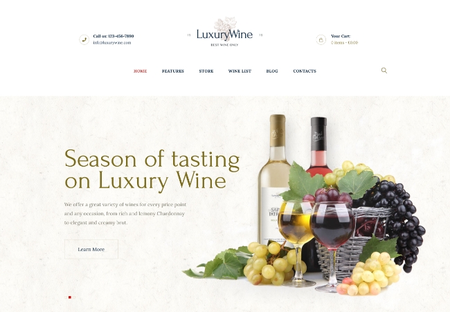 Luxury Wine