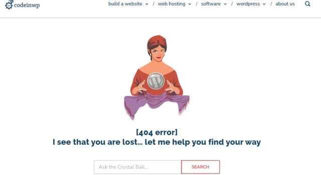 404-error  on web-seite