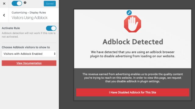 Mailoptin adblock detection word