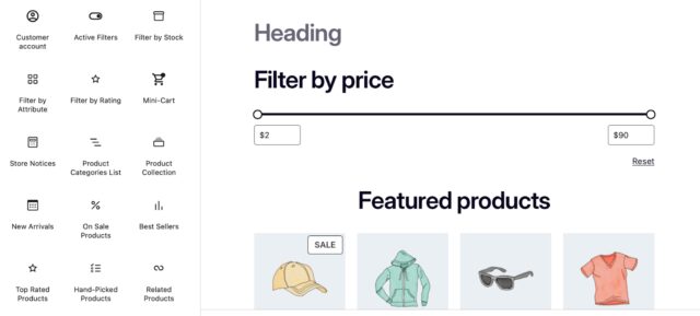elementor and WBW Product Filter