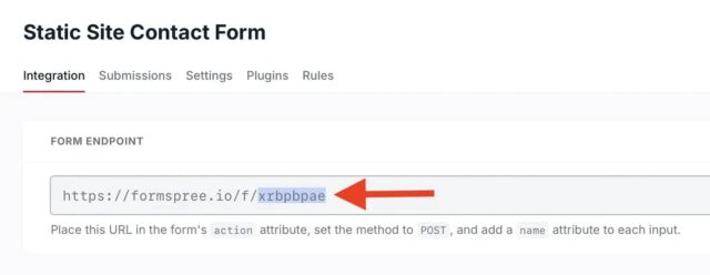 Copying form endpoint