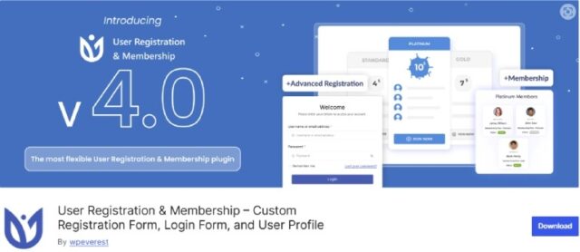 user registration and membership