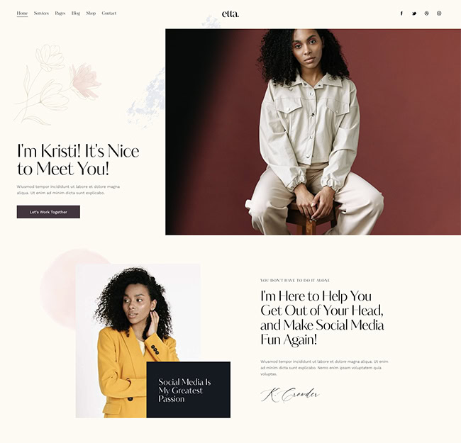 etta instagram strategist