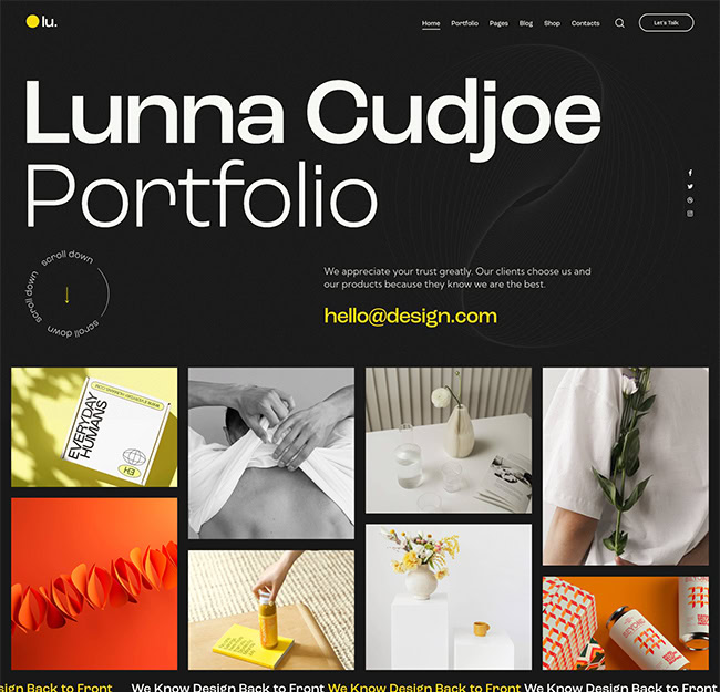 lunna personal portfolio
