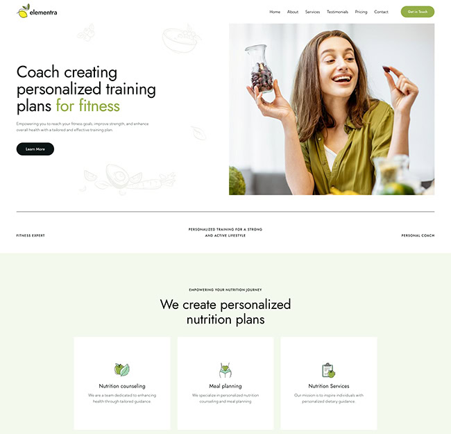 nutritionist elementra