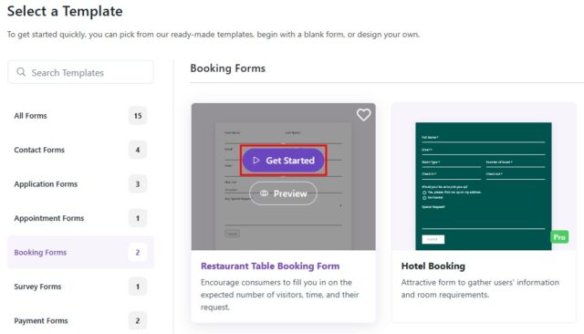 Using Restaurant Table Booking