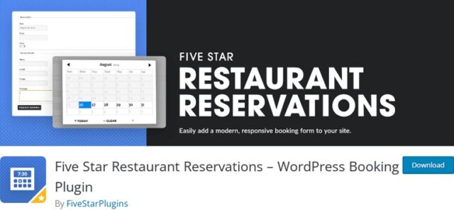 five star restaurant reservation