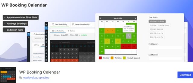 wp booking calendar plugin