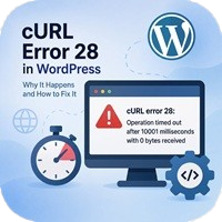 cURL Error 28 в WordPress: почему возникает ошибка тайм-аута и как её исправить