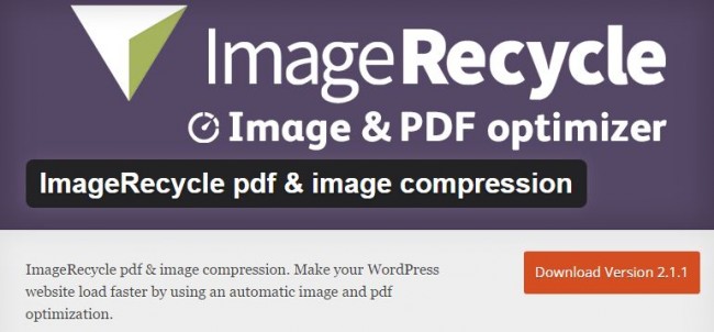 Image Recycle — стискайте зображення та PDF-файли для швидкого завантаження вашого сайту