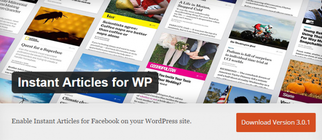 Как настроить Facebook Instant Articles для WordPress