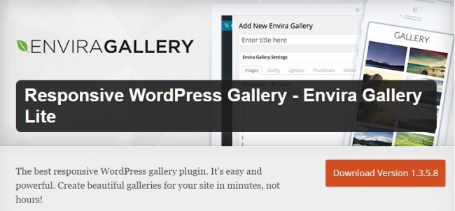 6 найкращих безкоштовних плагінів WordPress для створення Галереї зображень у 2016