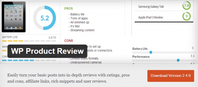 Добавляем обзоры продуктов на WordPress с помощью бесплатного плагина WP Product Review