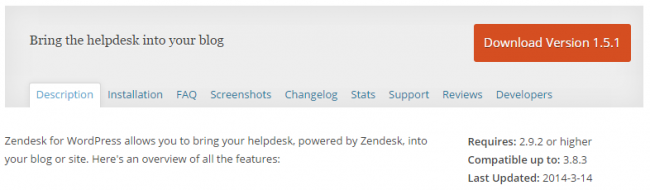 Интеграция сервиса поддержки клиентов Zendesk для WordPress