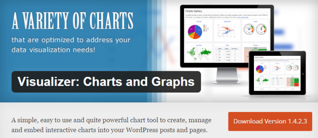 Интеграция диаграмм и графиков в WordPress — Обзор плагина Visualizer