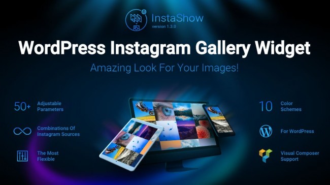 InstaShow — WordPress плагин для создания галерей фотографий из Instagram