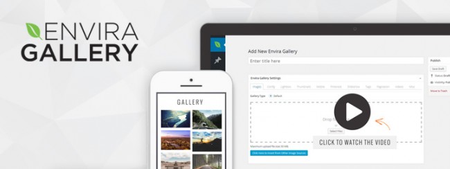 Envira Gallery — безкоштовний плагін для створення галерей у WordPress