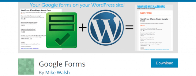 How to add Google Forms WordPress