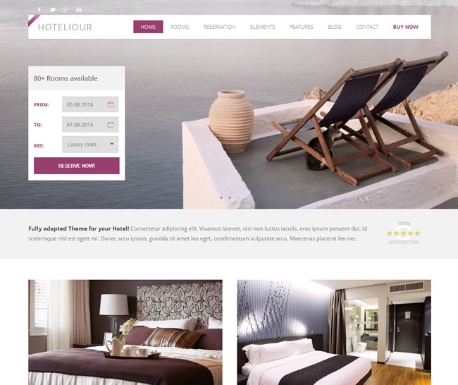 Создаем сайт для отельного бизнеса с помощью темы Hoteliour