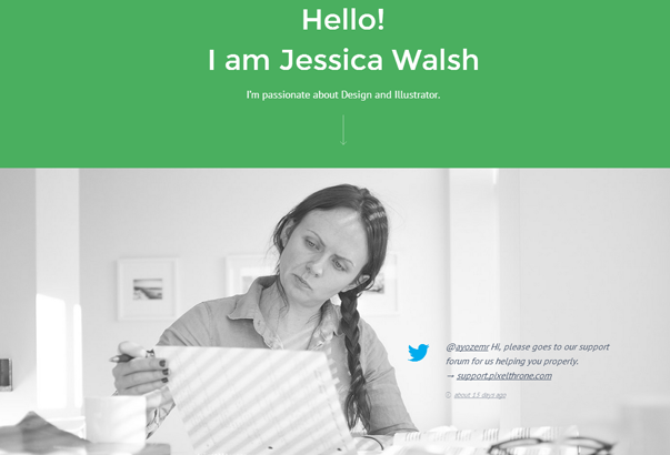 RIPPLE 35 бесплатных и платных тем WordPress для одностраничных сайтов-визиток