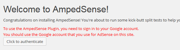 Реклама Google AdSense на вашому сайті WordPress за допомогою плагіна AmpedSense