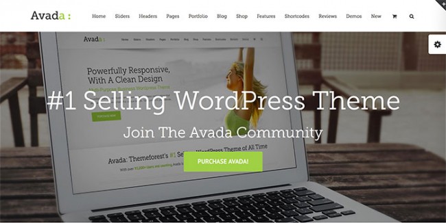 Avada — самая продаваемая многоцелевая тема WordPress в мире