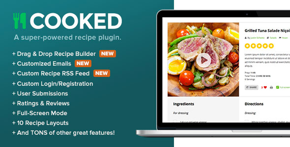 8 плагинов WordPress для публикации рецептов блюд для фуд-блогеров и ресторанов